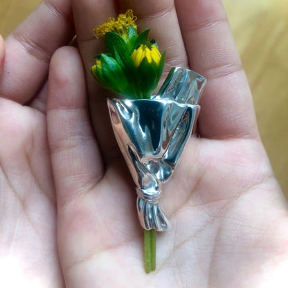 Floral Flower Pin Brooch