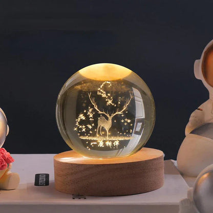 Glowing Orb Night Light