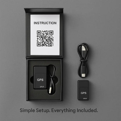 Compact Global GPS Bike Tracker No Monthly Fees