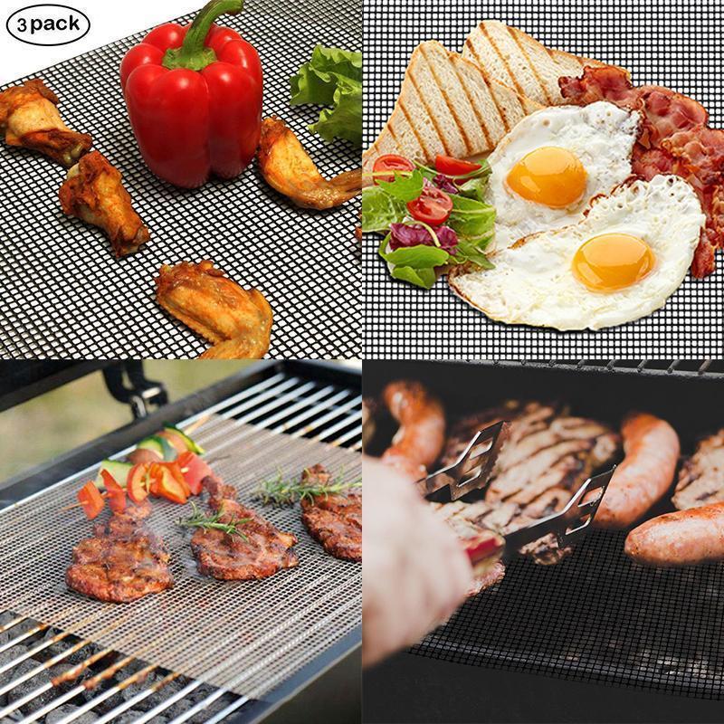 Premium BBQ Grill Mat | Non Stick & Heat Resistant Grill Net