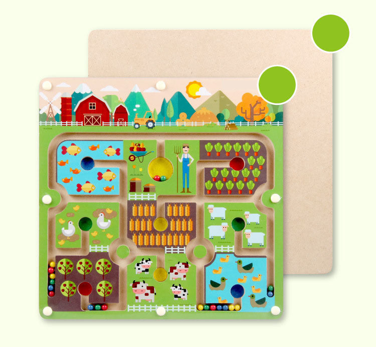 Fun Magnetic Puzzle Toy for Kids Brain Development