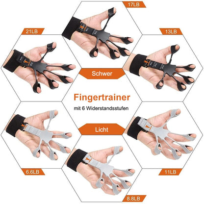 Hand Grip Strengthener Silicone Finger Exerciser