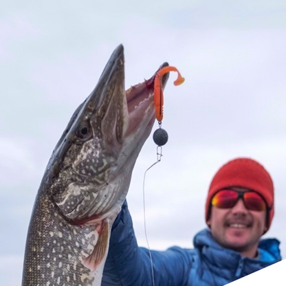 Flexible Segmented Rubber Fishing Lure