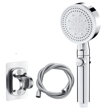 Fesara Adjustable 5 Mode Shower Head with Button Control