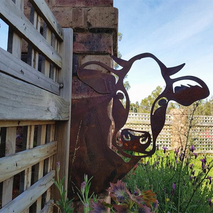 Rustic Country Metal Yard Decor