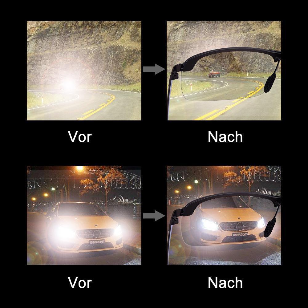 Trendy Auto Color Shift Polarized Sunglasses