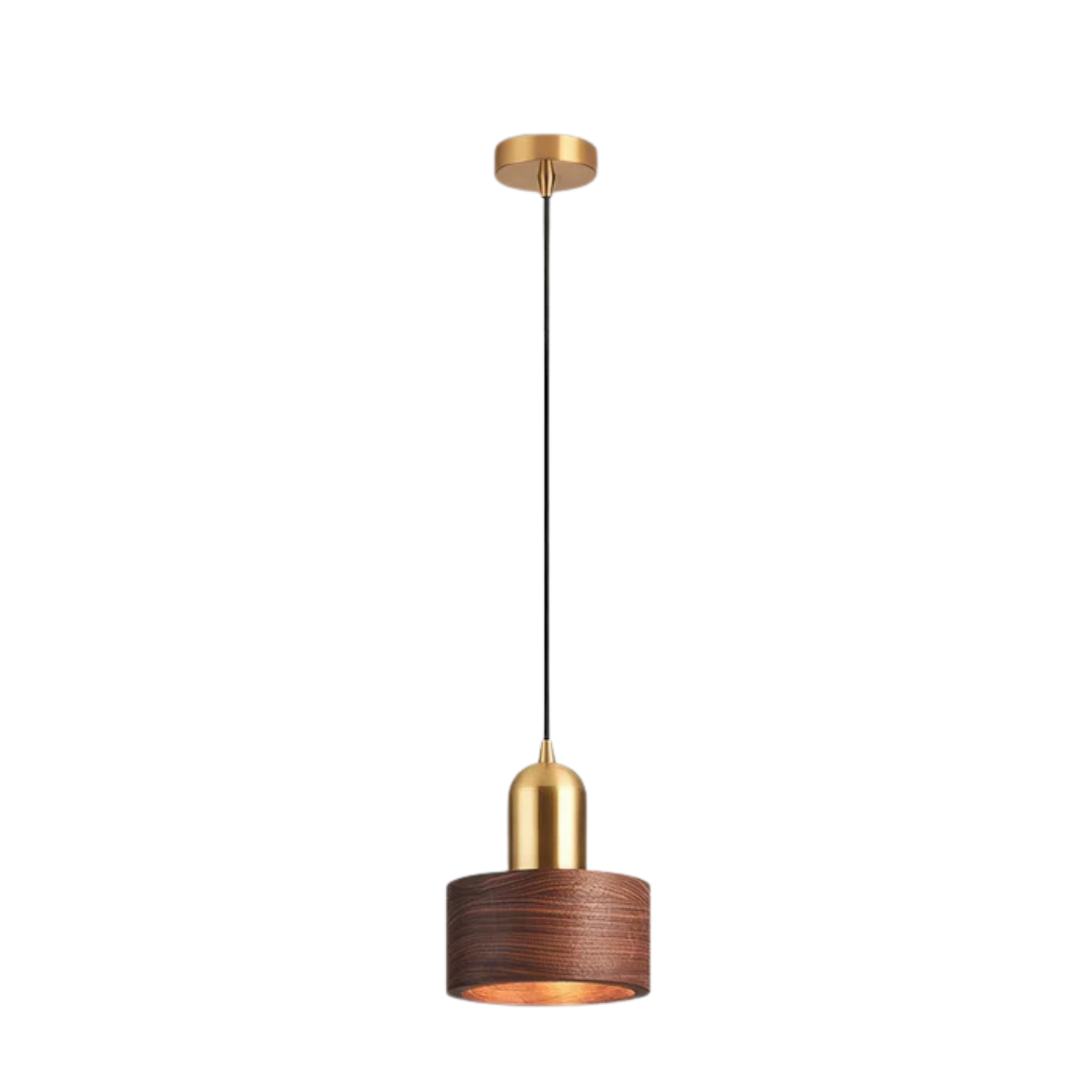 Elegant Gold Tone Hanging Pendant Light