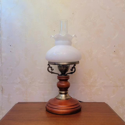 Traditional Warm Brown Table Lamp
