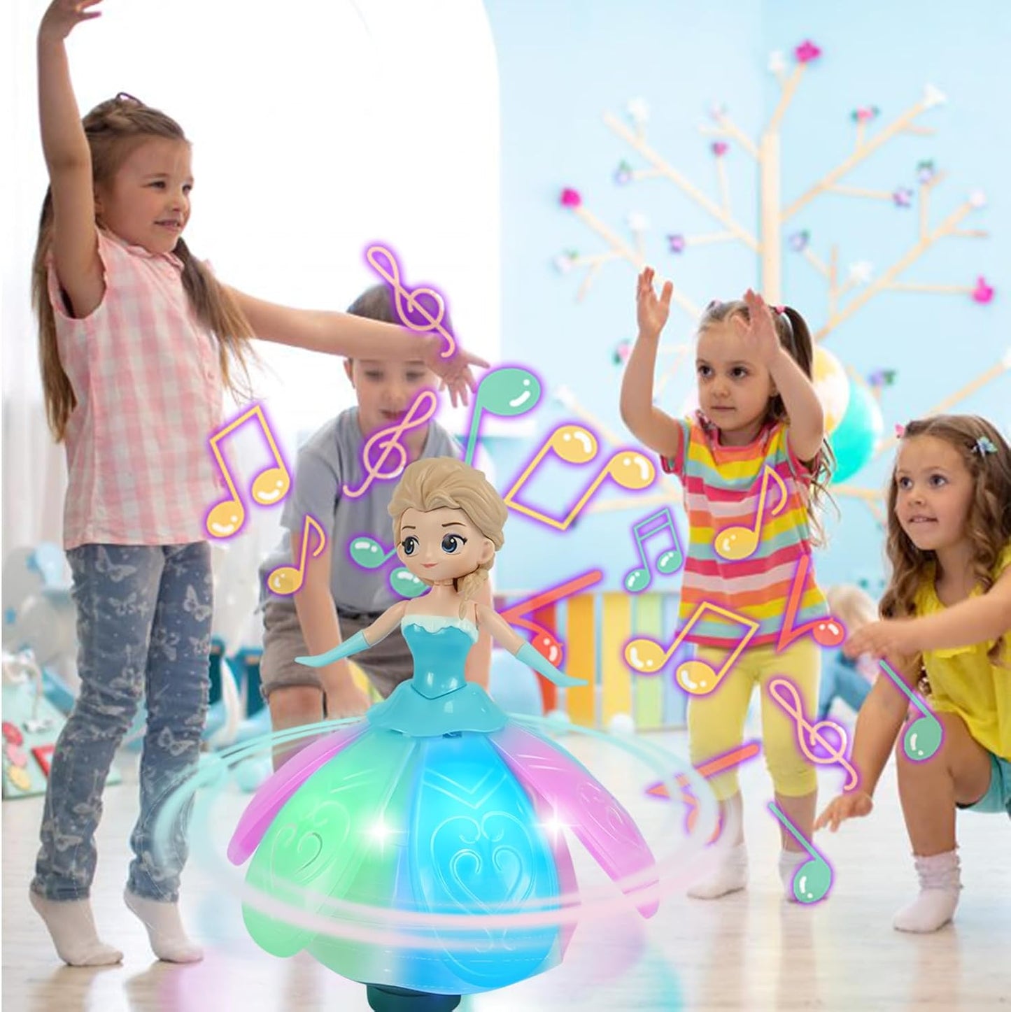 Twinkling Princess Doll with Lights and Music