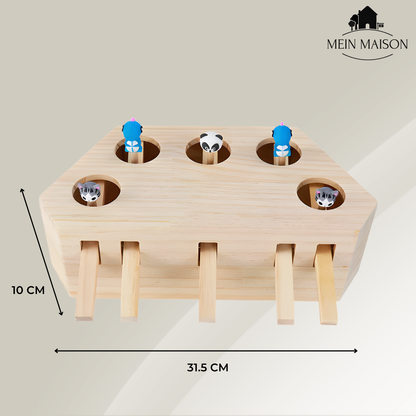 Fesara PawFun Wood Cat Toy Tower