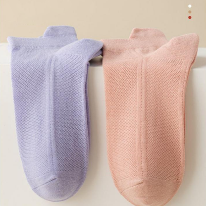 Thin No-Show Grip Socks