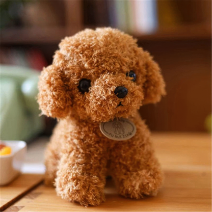 Cuddly Teddy Dog Toy - Soft Plush Friend for Children