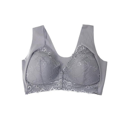 Delicate Lace Bra with Front Closure
