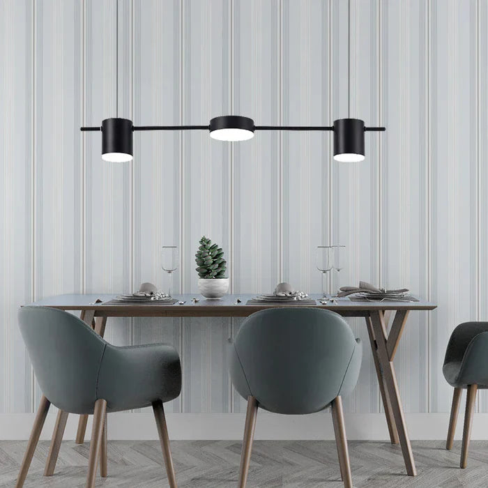 Sleek Metal Hanging Light Pendant AuraDrum