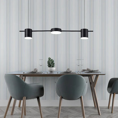 Sleek Metal Hanging Light Pendant AuraDrum