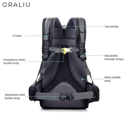 Durable Hiking Backpack with Storage System