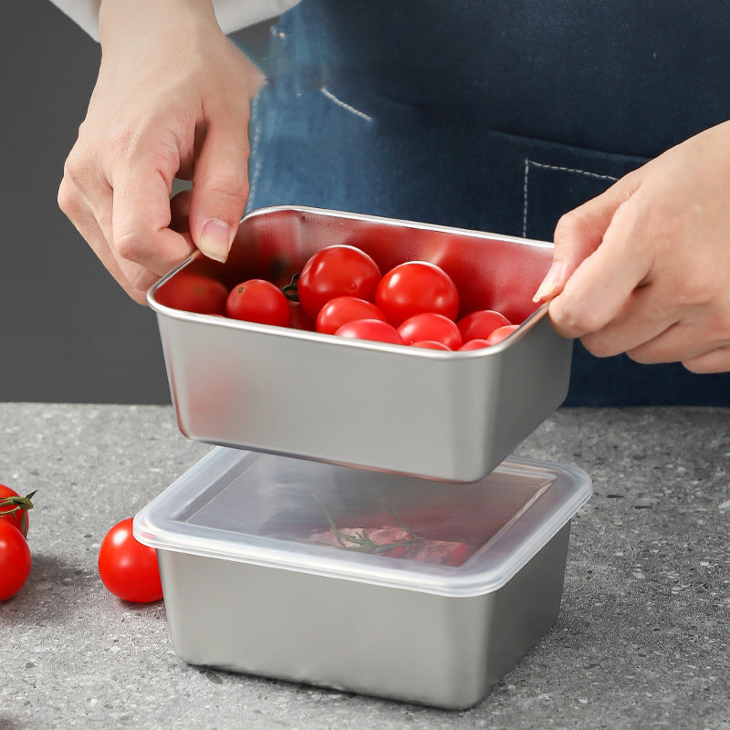 Practical Stainless Steel Fruit Storage Bowl