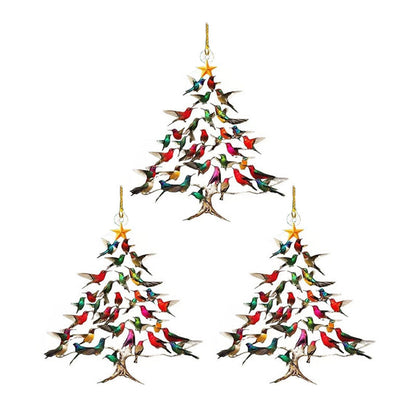 Colorful Bird Christmas Tree Ornament