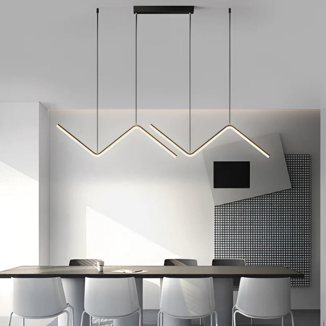 Modern Triangle Hanging LED Light