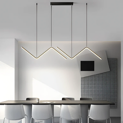 Modern Triangle Hanging LED Light