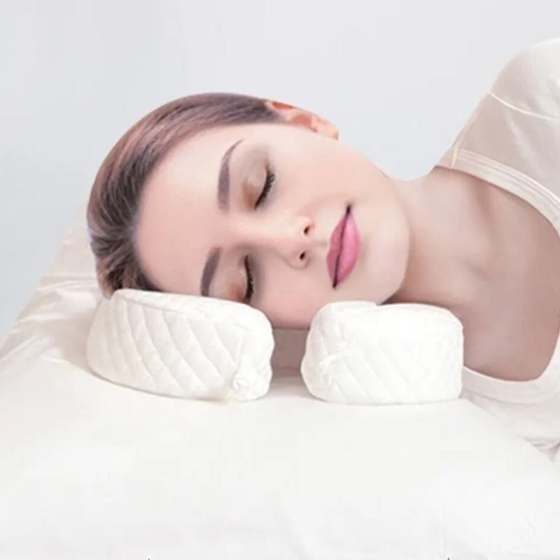Contour Pillow for Side Sleepers and Skincare