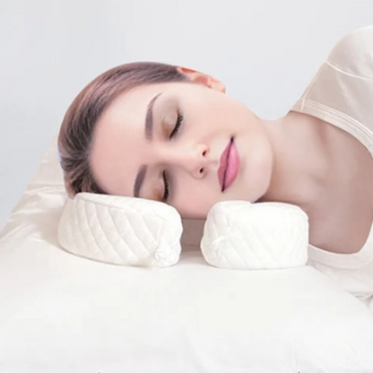 Contour Pillow for Side Sleepers and Skincare