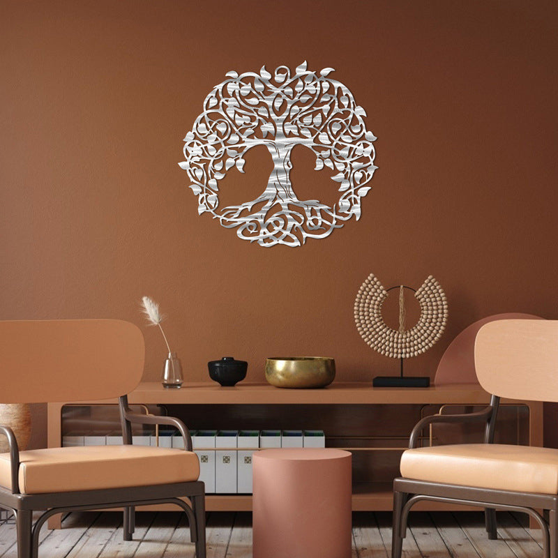 Nature Inspired Metal Tree Decoration