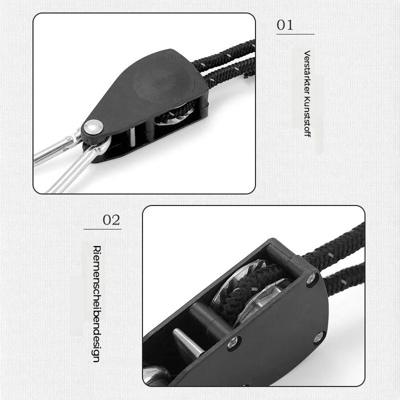 Durable Rope for Pulley Adjustment