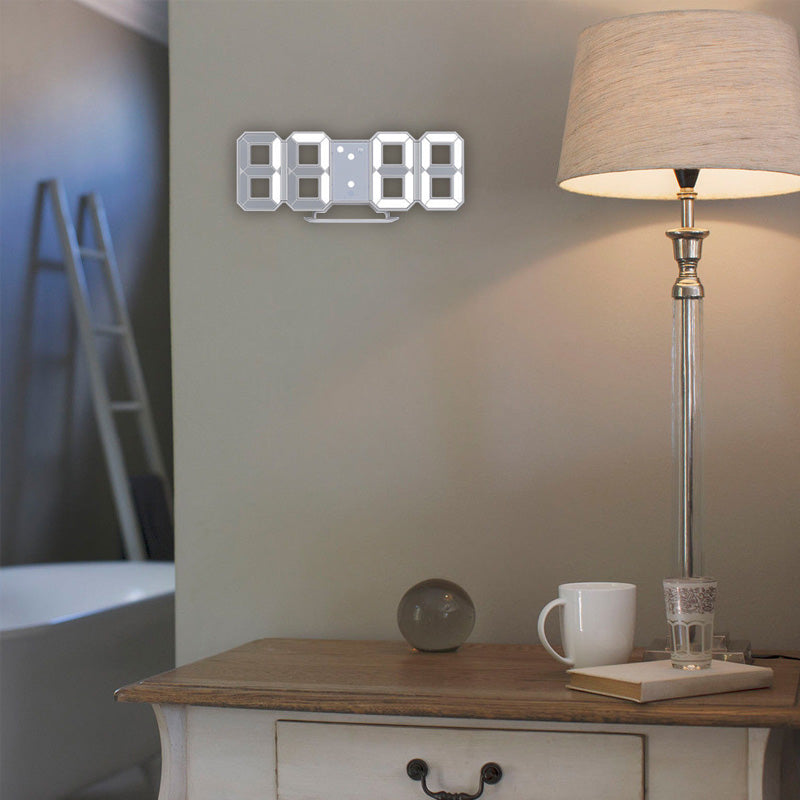 Smart 3D LED Alarm Clock