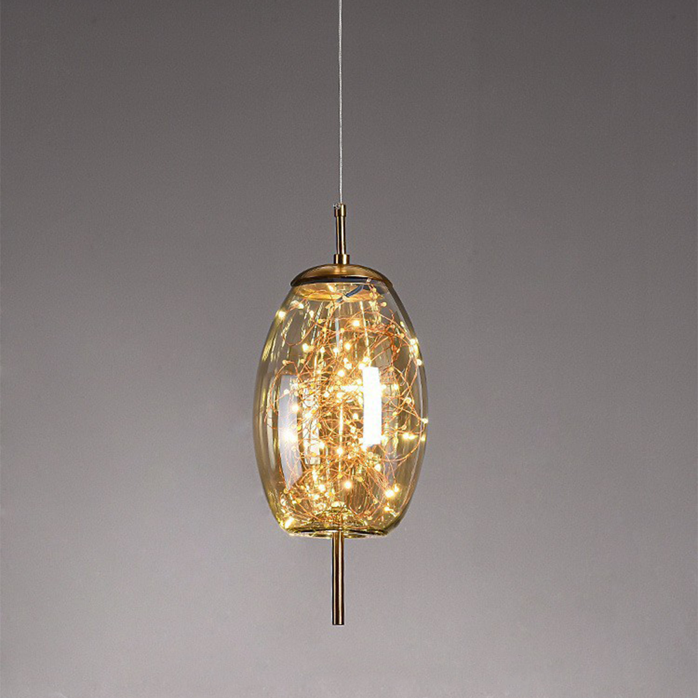 Modern LED Hanging Light Ceiling Fixture