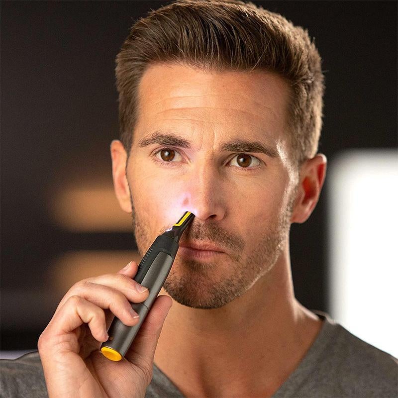 Compact Grooming Trimmer for Beard, Nose and Eyebrows