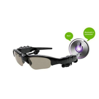 Sleek Athletic Polarized Sunglasses with Bluetooth
