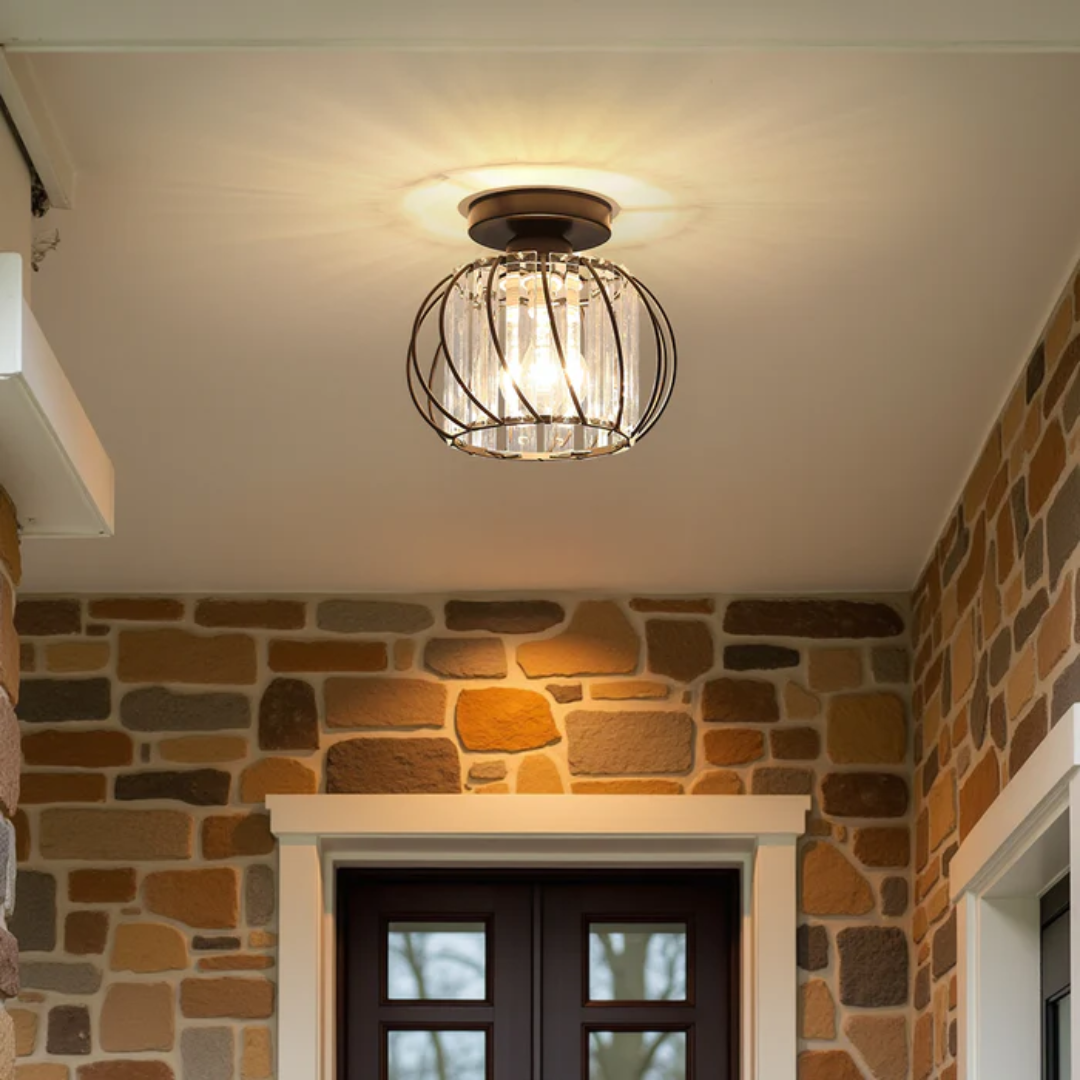 Elegant Glass Pendant Light