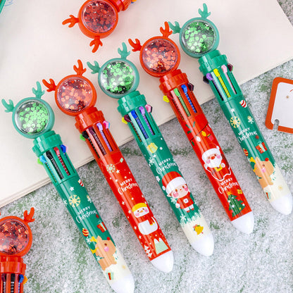 Colorful Holiday Sparkle Pens