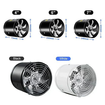 Quiet High Speed Kitchen Fan