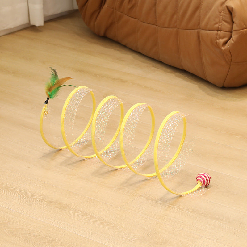Portable Foldable Kitty Play Tunnel