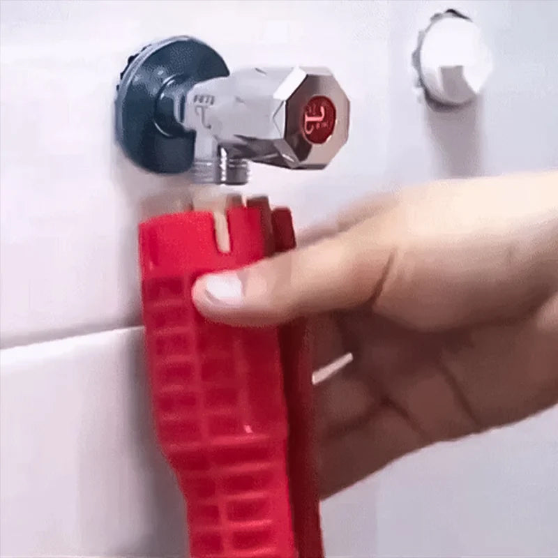 Heavy Duty 8-in-1 Basin Pipe Wrench Tool