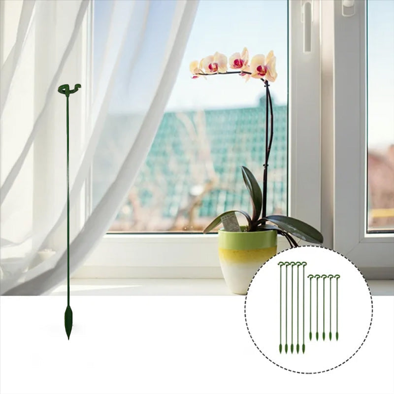 Garden Plant Sturdy Support Sticks (10 Pack)