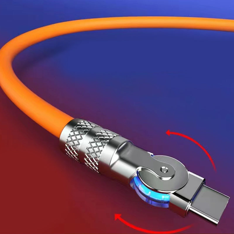 Flexible 360 Rotating Elbow USB Cable