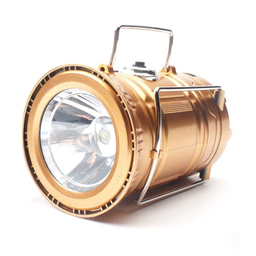 Outdoor Solar LED Camping Light Lantern Flashlight