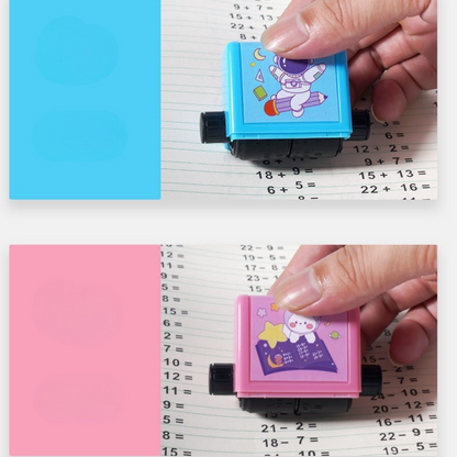 Fun Math Educational Stamp Roller