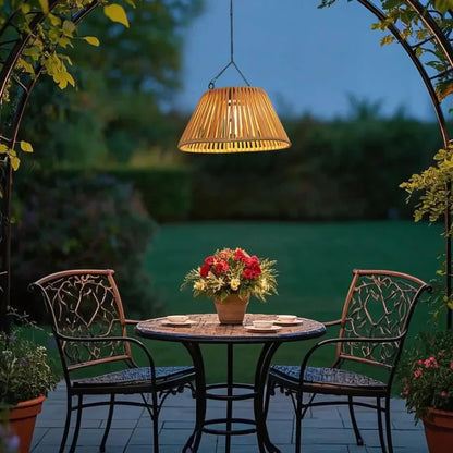 Outdoor Solar Powered String Lantern
