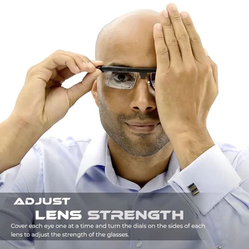Prescription Free Adjustable Focus Reading Glasses