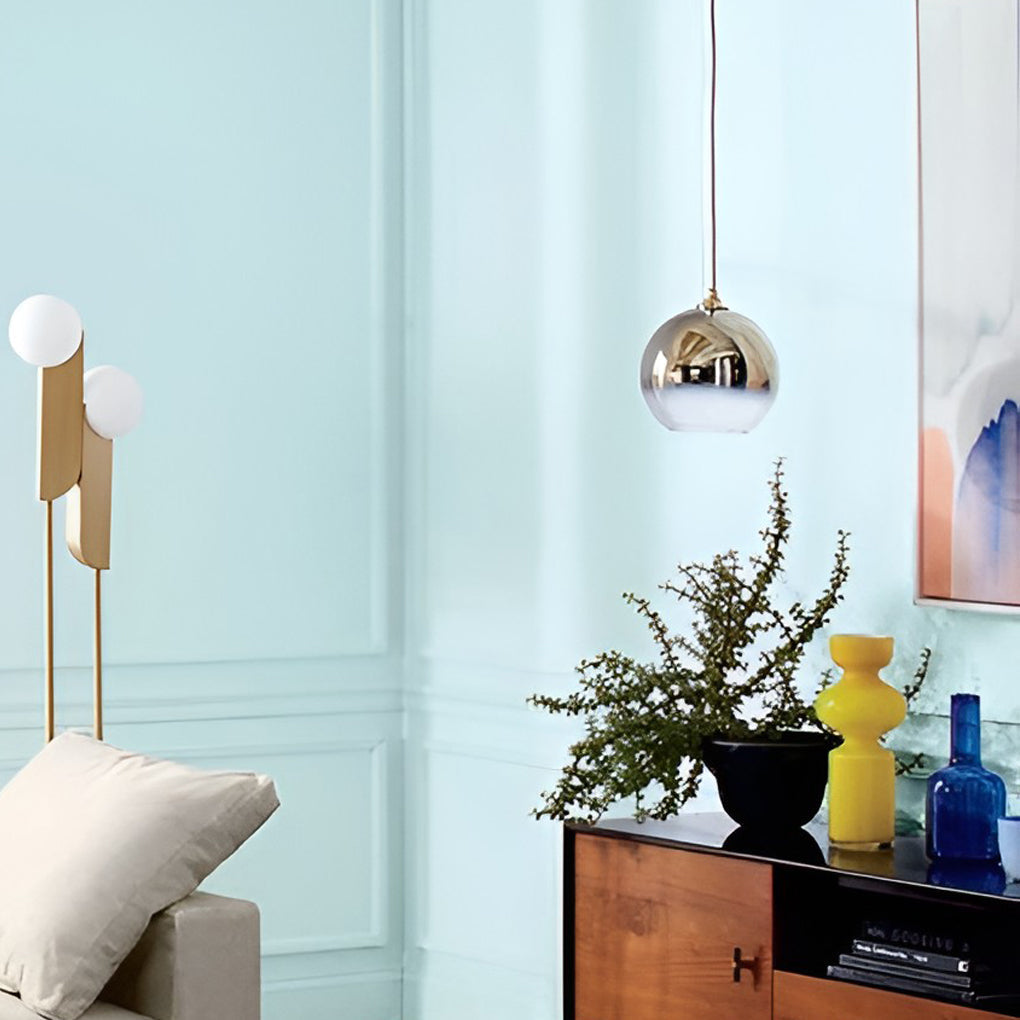 Luxury Clear Glass Ball Pendant Light