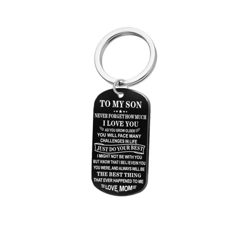 Personalized Kids Name Necklace Keychain