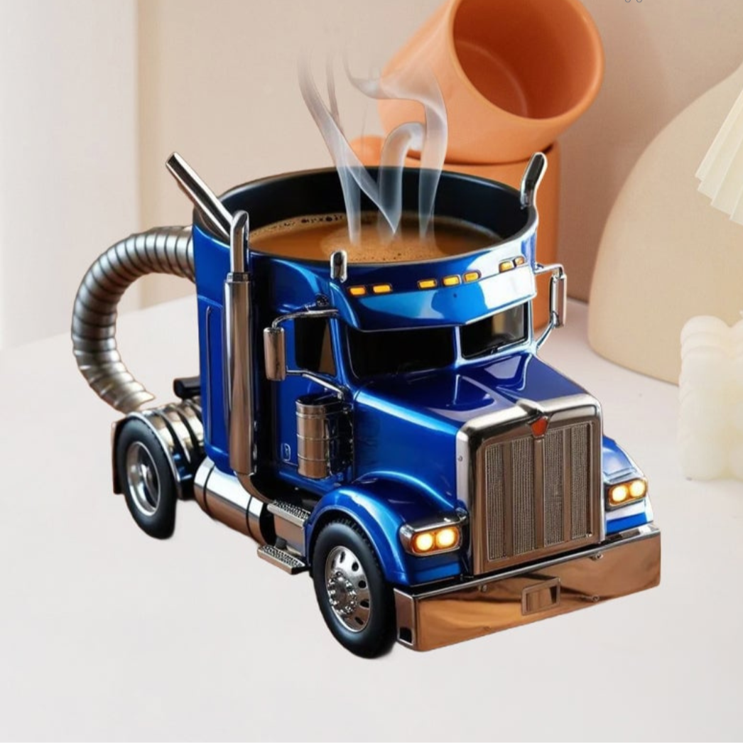 Premium Ceramic Car Mug - Unique Driver Gift