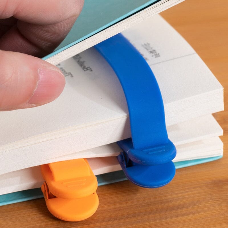 Colorful Silicone Page Bookmark