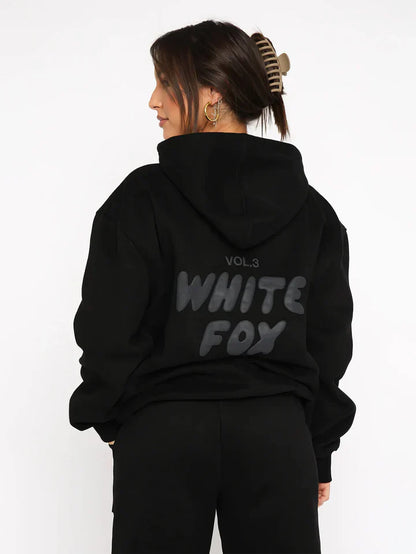 Soft Pink Hoodie and Sweatpants Set