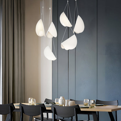 Elegant Modern White Drop Pendant Light