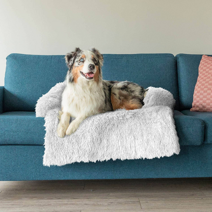 Variant image for Water-Repellent Dog Bed Protector with Soft Vegan Fur – Non-Slip, Comfortable, Suitable for All Dog Sizes-3
